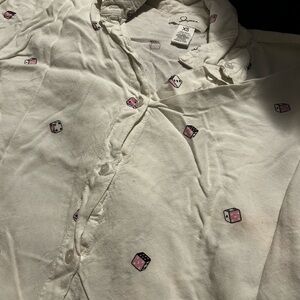 Japna Dice Button Up Tee